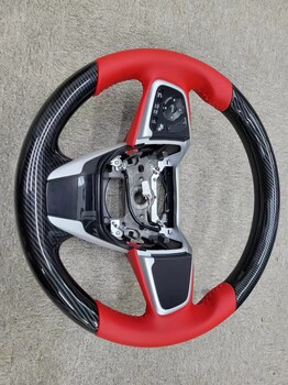 深圳工廠改裝汽車方向盤桃木定制包覆個性化翻新改色出行