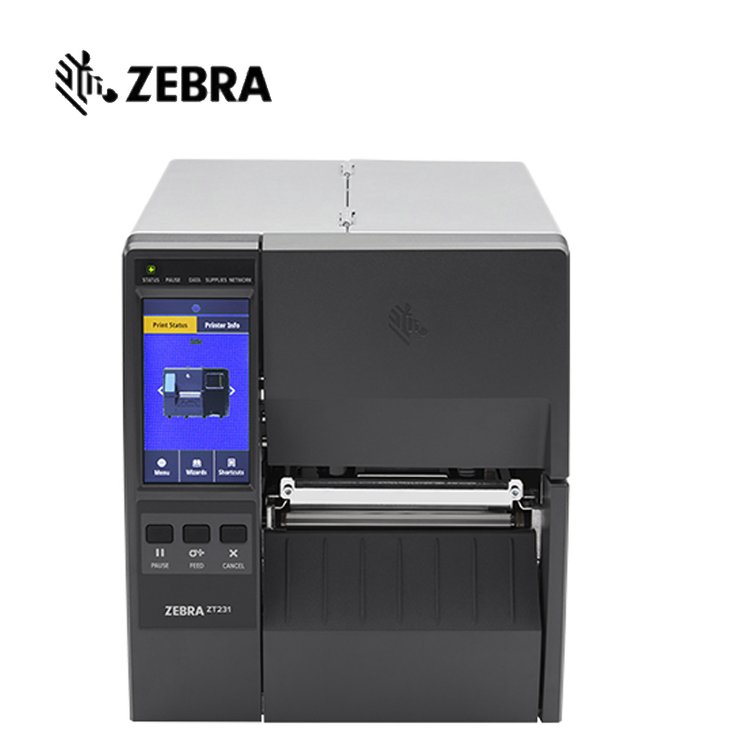 ZEBRA斑马ZT211/ZT231工业级标签机条码打印机不干胶快递面单打印