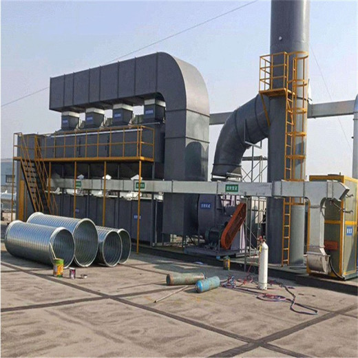广东河源活性炭吸附装置工业用催化燃烧废气处理设备
