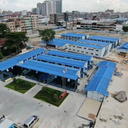 集裝箱房彩鋼廠房回收新舊活動板房龍華大浪施工圍擋價格