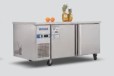 洛德商用冰箱ZB0.4L2LD-F二门风冷冷冻工作台1.8米操作台冷冻柜