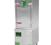 佰洁商用电磁炉OSDCZFG-600欧式电磁蒸饭柜单门12盘电磁蒸箱