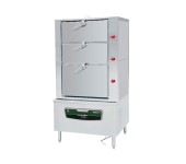 佰洁商用电磁炉LCDCZG-990电磁海鲜蒸柜三门电磁海鲜蒸箱