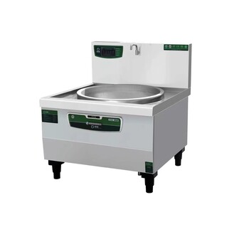 佰潔商用電磁爐OSDCZL-800單頭電磁蒸爐單頭蒸飯灶