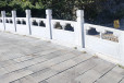 河道石栏杆加工-市政河道石护栏制作安装
