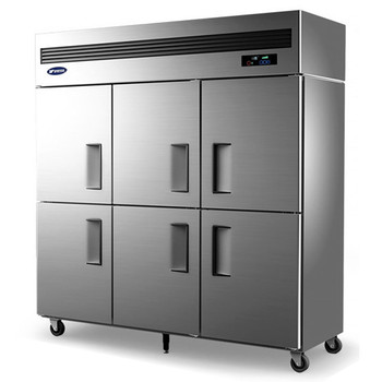 銀都冰箱QBF6164DS銀都六門風(fēng)冷雙溫冰箱商用六門大容量廚房冷柜