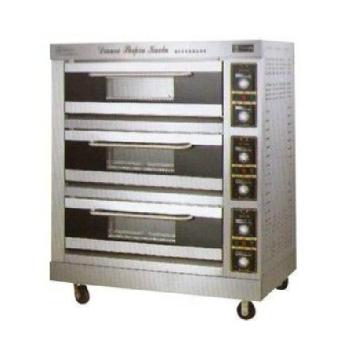 华意电烤箱FKB-3华意三层六盘电烤箱商用三层电烤箱烤面包炉