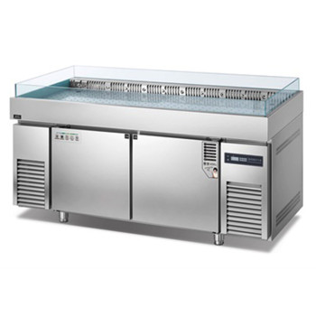 冰立方喷雾冰台WR18-SBT冰立方商超冷藏保鲜冰台生鲜蔬果保鲜柜