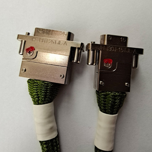 产供一体J30J-21ZK-A锦宏牌带电缆尾夹矩形连接器孔式插座