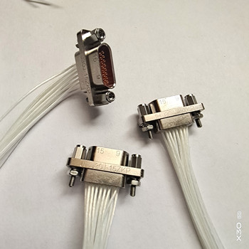 銅合金彈性插孔J30J-9ZK-300錦宏牌壓接式矩形連接器插座