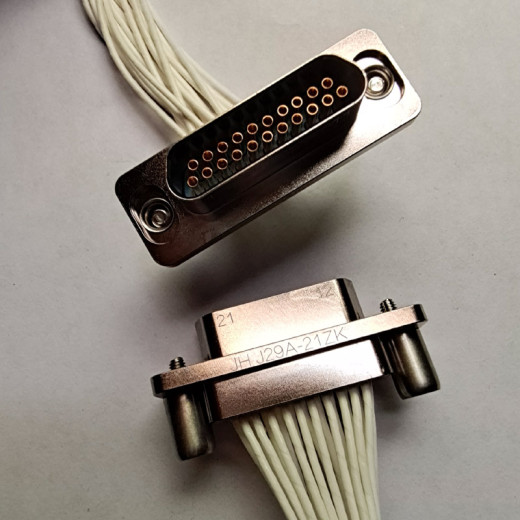 自产接插件J29A-31ZKP8-350mm锦宏牌压接式矩形连接器