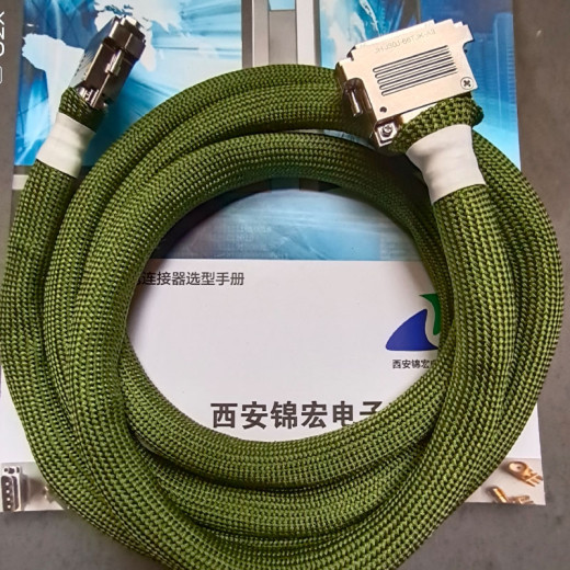 端接插座J30J-66ZKL-A3锦宏牌带电缆连接器