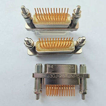 垂直插裝J30J-37TJN-J錦宏牌印刷板使用矩形連接器