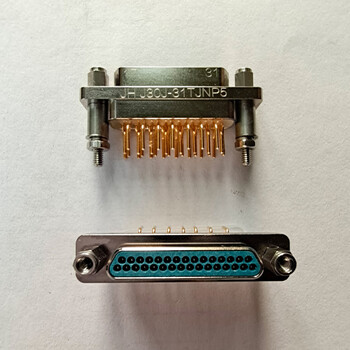 垂直插装J30J-31TJN-J锦宏牌印制板用矩形连接器