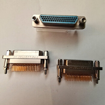 垂直插裝J30J-66TJN-J印制板用矩形電連接器錦宏牌