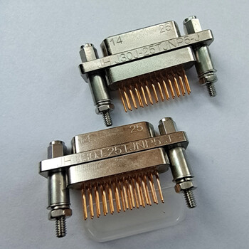 直針插頭J30J-51TJNV-J錦宏牌印刷板用矩形連接器