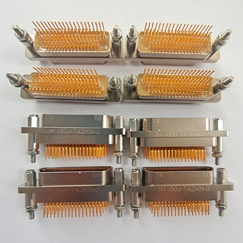 J30J-100ZKN-J銅合金材質插孔西安錦宏電子直插矩形連接器