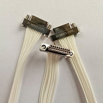 帶電纜用MDC1-21PL-200mm壓接式矩形電連接器插頭