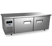 银都风冷冷冻工作台QPF6749FS风冷操作台1.8米商用平台冷冻柜