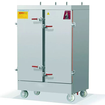 宇王高原蒸飯車(chē)YW-GY-J24宇王商用蒸飯柜雙門(mén)24盤(pán)電蒸飯柜