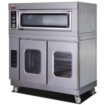 恒联醒烤一体炉PL-2DS烤箱发酵箱组合炉商用电烤箱上烤下醒一体机
