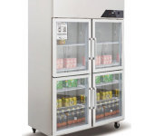 金松四门陈列柜GB1.0L4U冷藏保鲜展示柜四门冷藏陈列柜乳品饮料柜