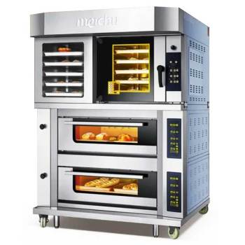 美厨中款热风组合炉MZE-245FC美厨热风炉烤箱一体炉商用烘焙设备