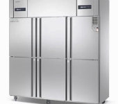 美厨六门商用冰箱BRF6工程款双温冷冻冷藏柜直冷铜管厨房冷柜