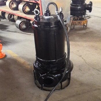 沉渣池絞吸渣漿泵潛水型抽泥沙泵純銅電機(jī)高鉻耐磨合金