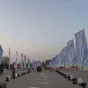 活動現(xiàn)場道旗租賃，A板出租華之熠