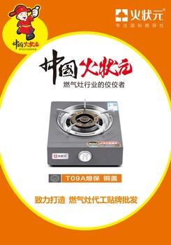 廚衛(wèi)家電臺(tái)式單爐小家電火狀元匠心品質(zhì)家用燃?xì)庠钤搭^生產(chǎn)廠家