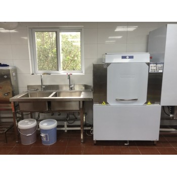  HOBART commercial dishwasher C44BP channel dishwasher canteen commercial dishwasher