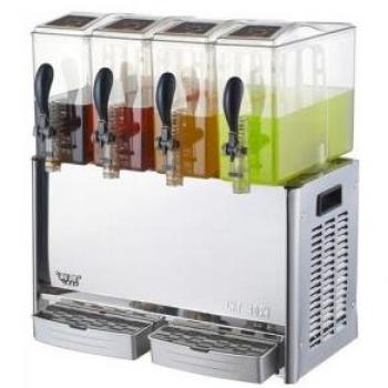 科凯商用果汁机LRYJ10LX4四缸喷淋式果汁机冷饮店冷热饮料机