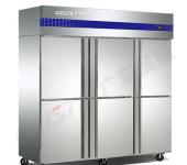 格林斯达商用冰箱Q1.6E6-X六门双机双温冰箱经济款冷冻冷藏柜