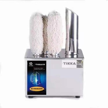TIKKA/沙科商用擦杯機TK500C網紅酒杯擦試機鏡面不銹鋼款擦杯器