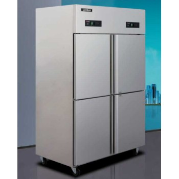 洛德商用冰箱QB1.0L4HLD四门直冷双温冰箱厨房冷藏冷冻柜