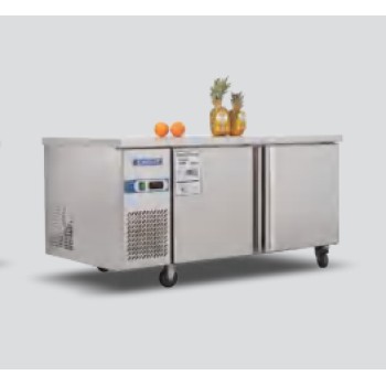 洛德商用冰箱ZB0.4L2LD-F二门风冷平台雪柜1.8米风冷冷冻工作台