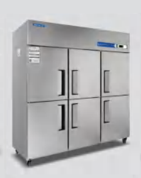 金松商用冰箱DB1.6L6U-F六門風冷冷凍冰箱金松U型六門冷凍柜