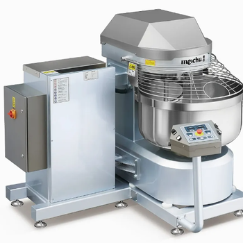 美廚商用和面機MLQ75雙速雙動和面機食堂傾翻式面粉攪拌機