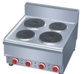 佳斯特商用煮食炉JUS-TZ-4台式电煮食炉四头电煮食炉