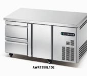 冰立方商用冰箱AWR1350L1D2带抽屉冷藏工作台风冷工作台冰箱