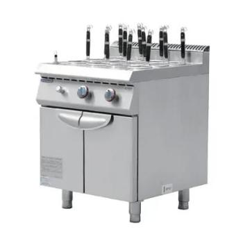 埃科菲商用西厨XKE-RQM-700燃气煮面炉连柜座12孔燃气煮面炉