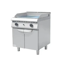 ?？品粕逃梦鲝N設(shè)備XKE-RQP-700燃氣扒爐連柜座立式燃氣扒爐圖片