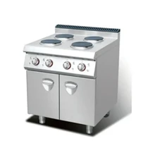埃科菲商用西廚設(shè)備XKE-DS-700四頭煮食爐連柜座立式電煮食爐圖片