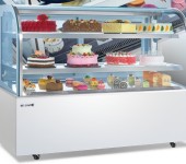 美厨商用蛋糕柜GC-12工程款圆弧蛋糕柜烘焙店蛋糕展示柜
