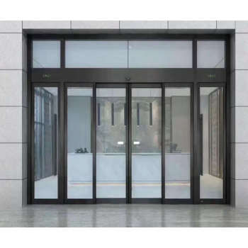 和平区自动玻璃门提供/门禁感应门定制现场