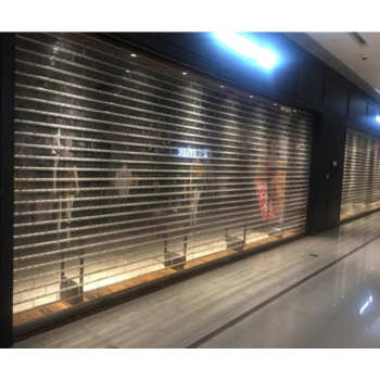 东丽区商场水晶门供应/水晶卷帘门安装精心制造