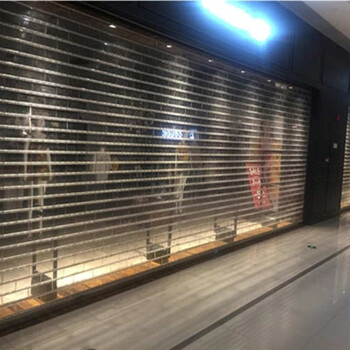 津南區水晶卷簾門定制廠商/中空鋁水晶門垂詢熱線