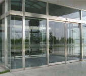 和平区钢化玻璃门加工/自动感应门安装量尺定制