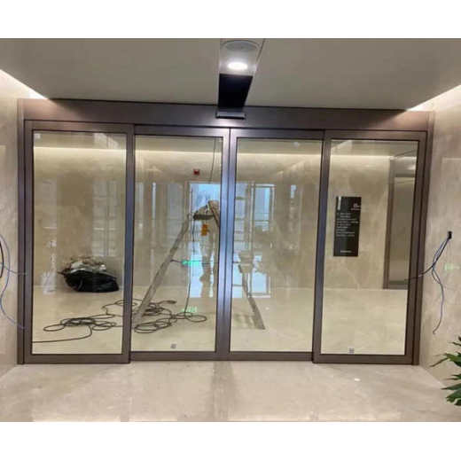 北辰区玻璃门自动门-感应门玻璃雨棚-测量安装